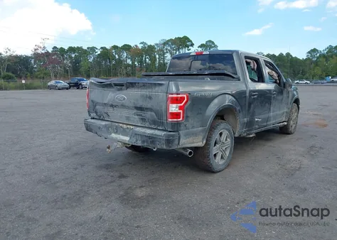 2018 Ford F-150 Xlt из США, поврежденный, VIN 1FTEW1E57JFE38883